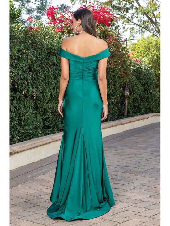 Dancing Queen Dresses & Skirts - NEW HUNTER-GREEN Evening Gown Floor Length Formal Elegant Stunning 4278